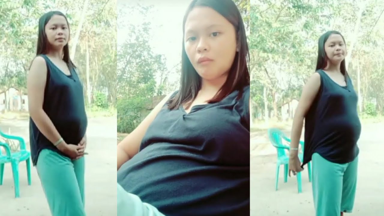 Bumil live pagi diteras rumah