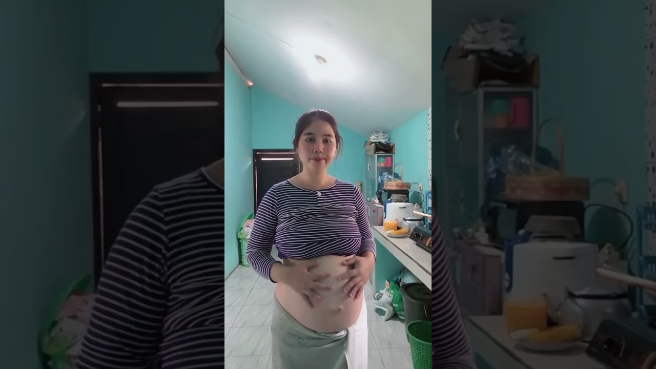BUMIL SPILL PERUT SAMBIL BERDIRI | LIVE BUMIL #pregnant