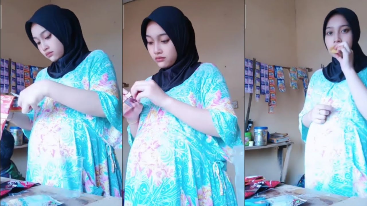 Bumil Wida Bantu Jaga Warung