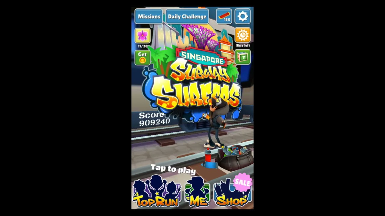 Bump 5 Bushes - Subway Surfers