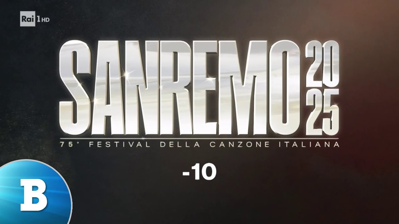 Bumper Rai 1 Sanremo 2025 (-10 giorni)