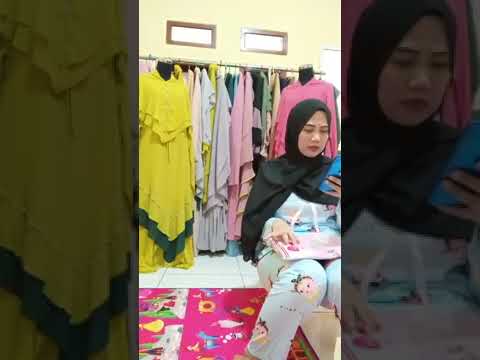 bunda cantik live jualan online baju tidur cewek || live jualan online gagal fokus