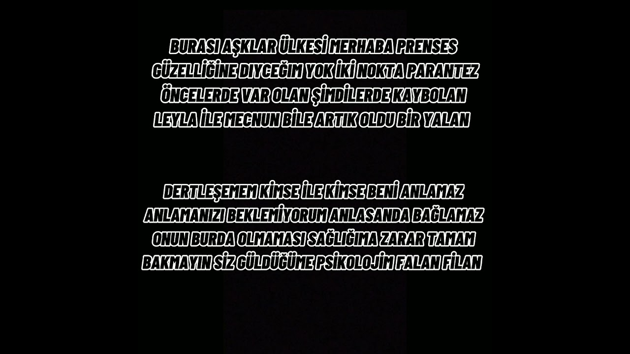 BURASI AŞKLAR ÜLKESİ/SÖZLERİ