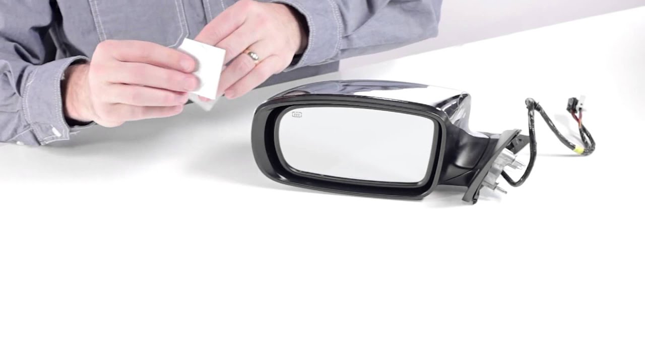 Burco® fit over side view mirror replacement installation