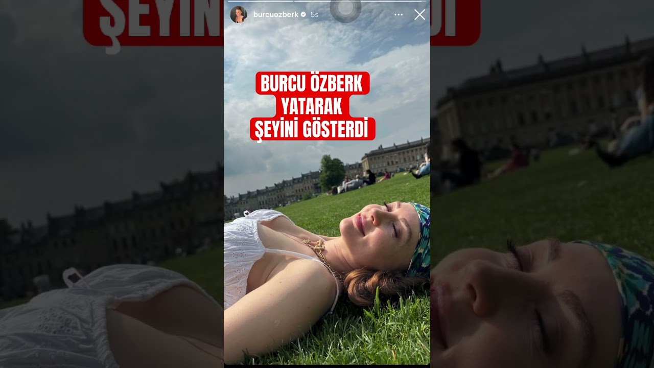 Burcu özberk yatarak şeyini gösterdi #shortsvideo #magazin #shorts #short #shortvideo