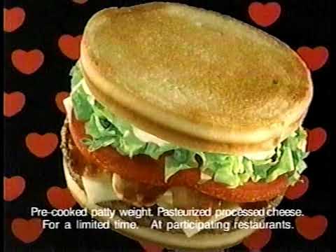 Burger King Grilled Sourdough Bacon Cheeseburger 2000s Commercial (2001)