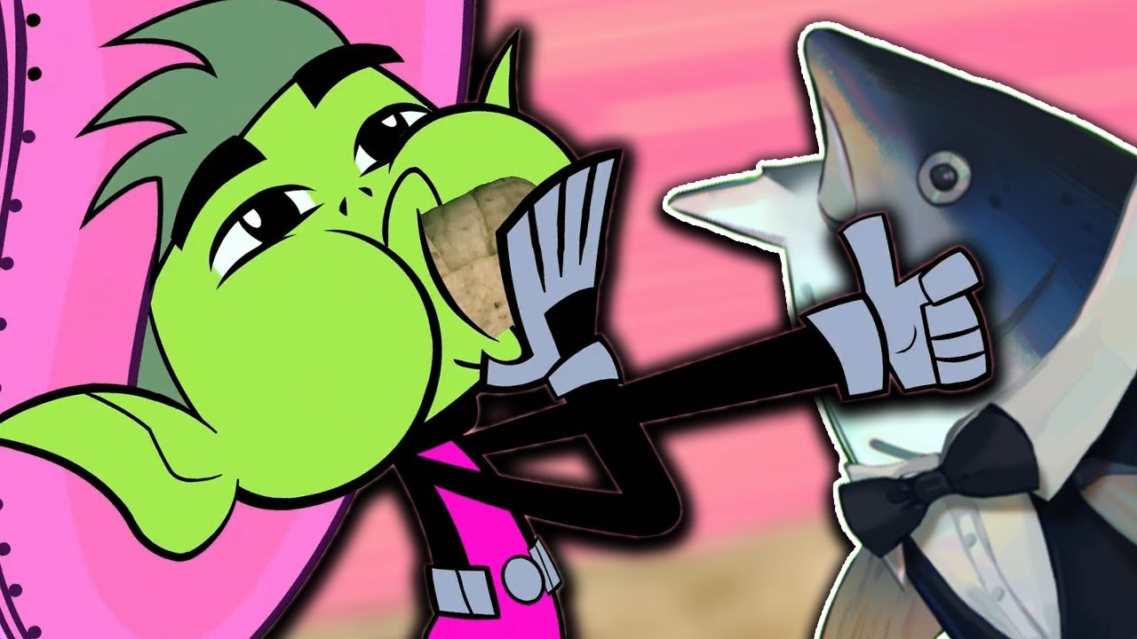 BURGER VS. BURRITO | Teen Titans Go Reaction