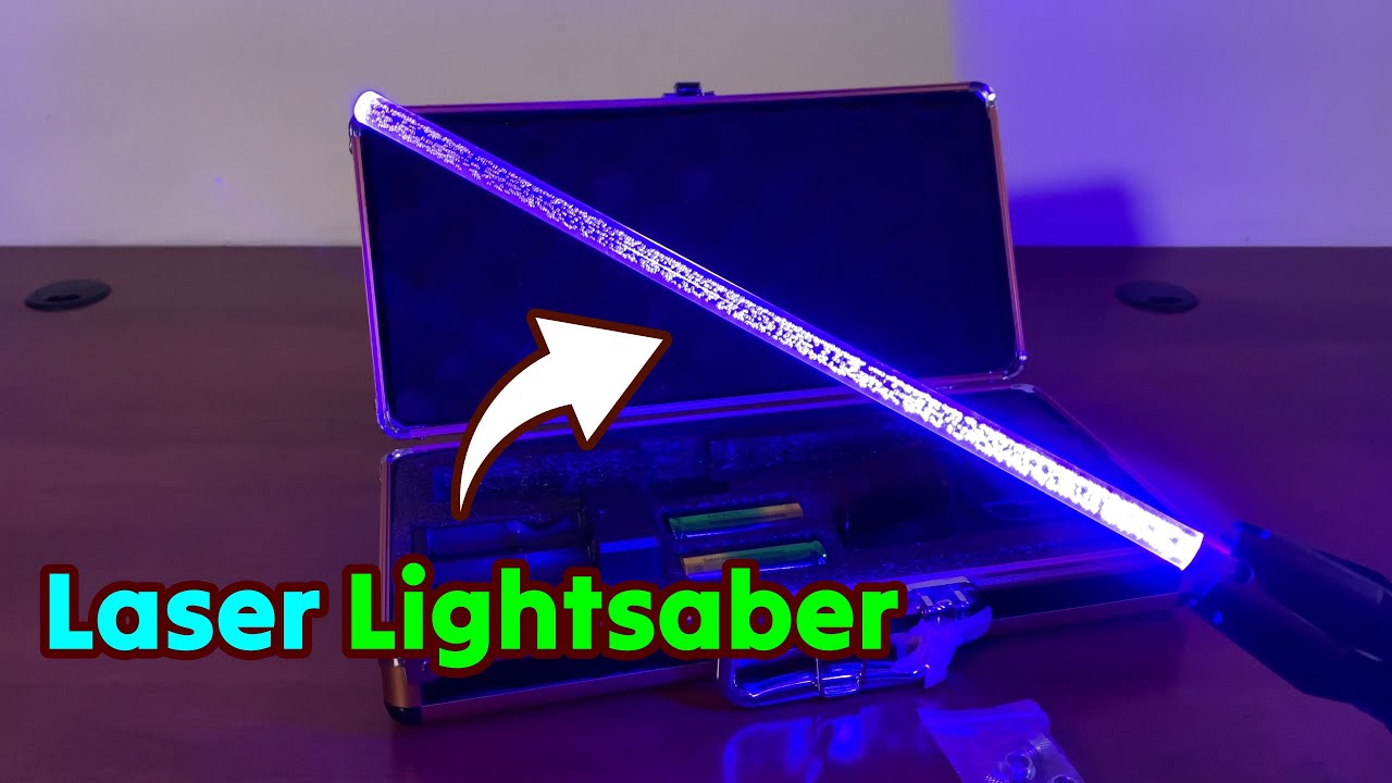 Burning Laser Lightsaber & Projector 🔥 Gadgetify