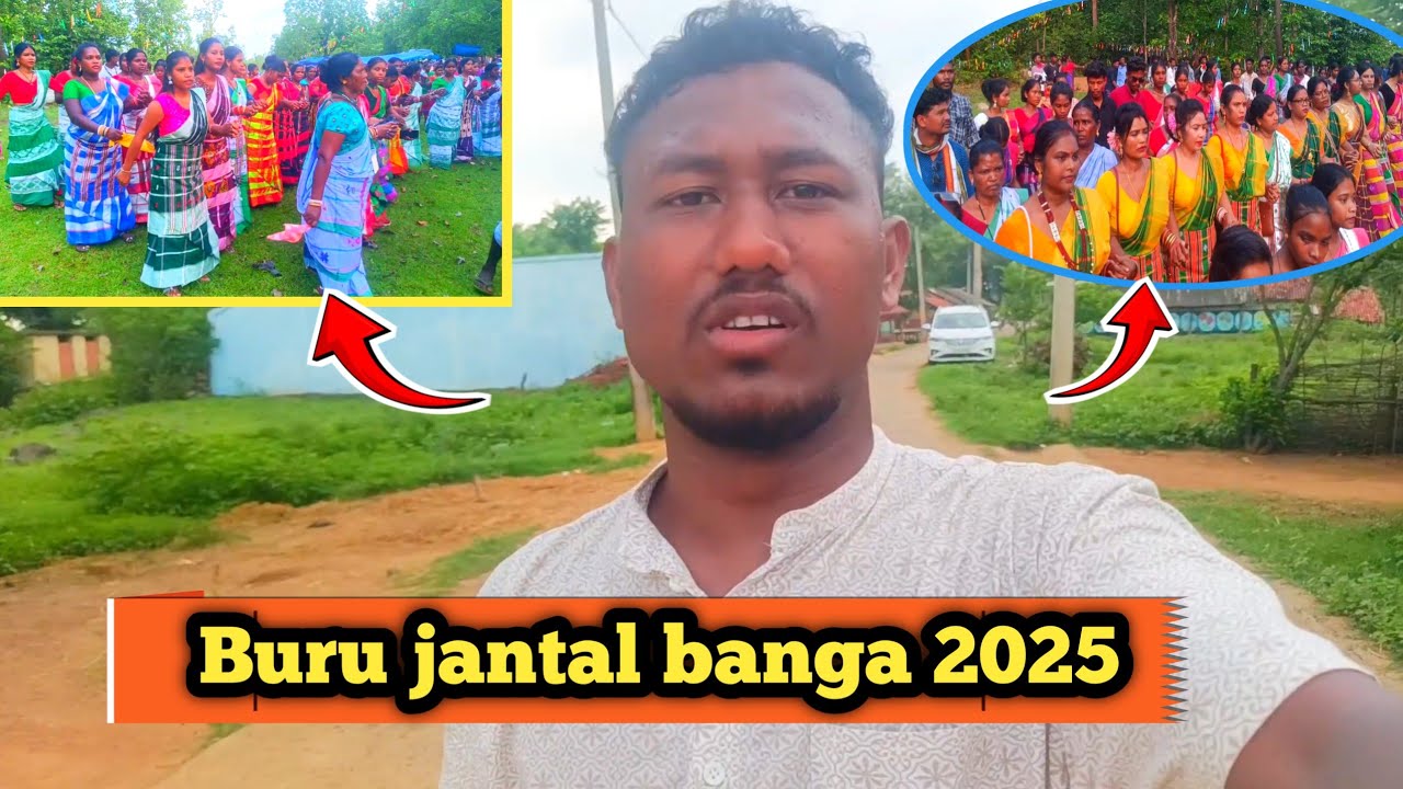 Buru jantal banga 2025||sunaposi ature buru banga||new santali vlog video||#santalivideo