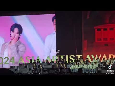 BUS and idols reaction to Ten at AAA 2024