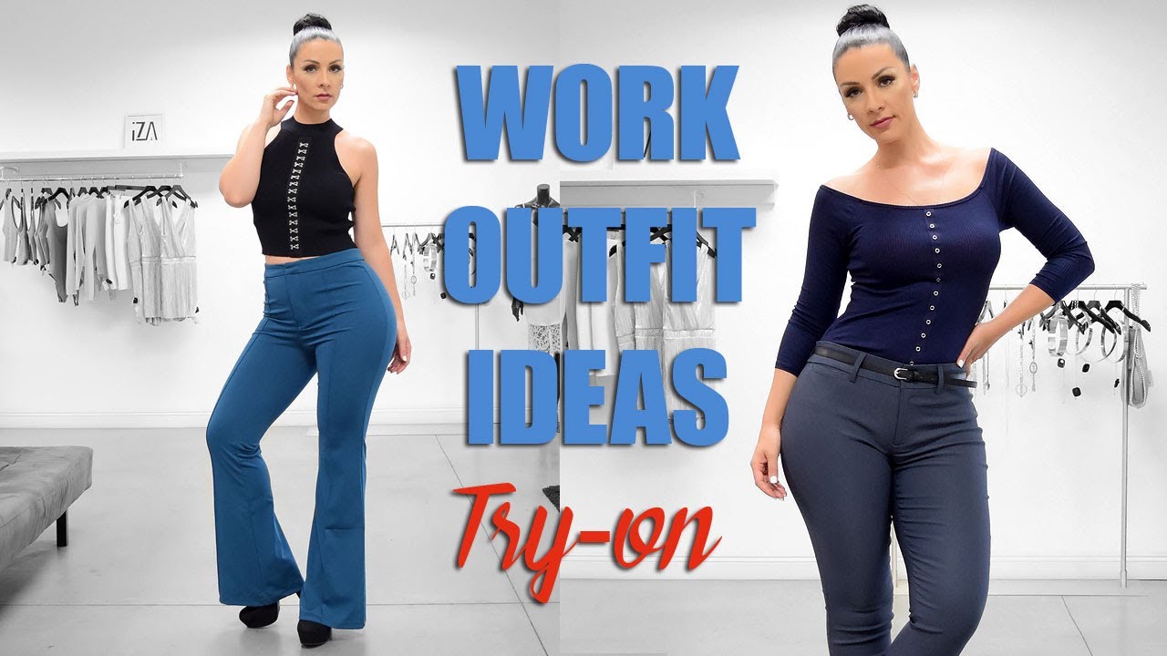 Business Outfits for Work Try-on | Viktoria Kay | Iza.La