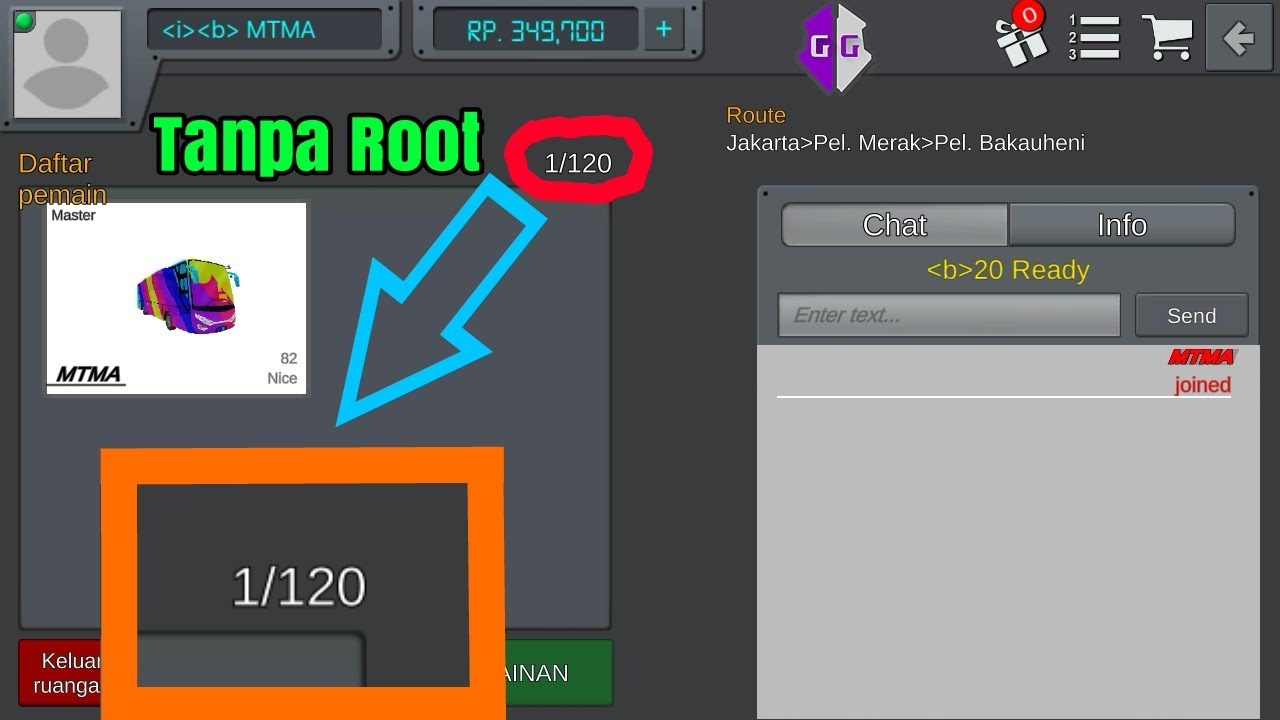 (Bussid v2.8)Cara Buat Room Mabar 8 Orang lebih di Bus simulator Indonesia v2.8