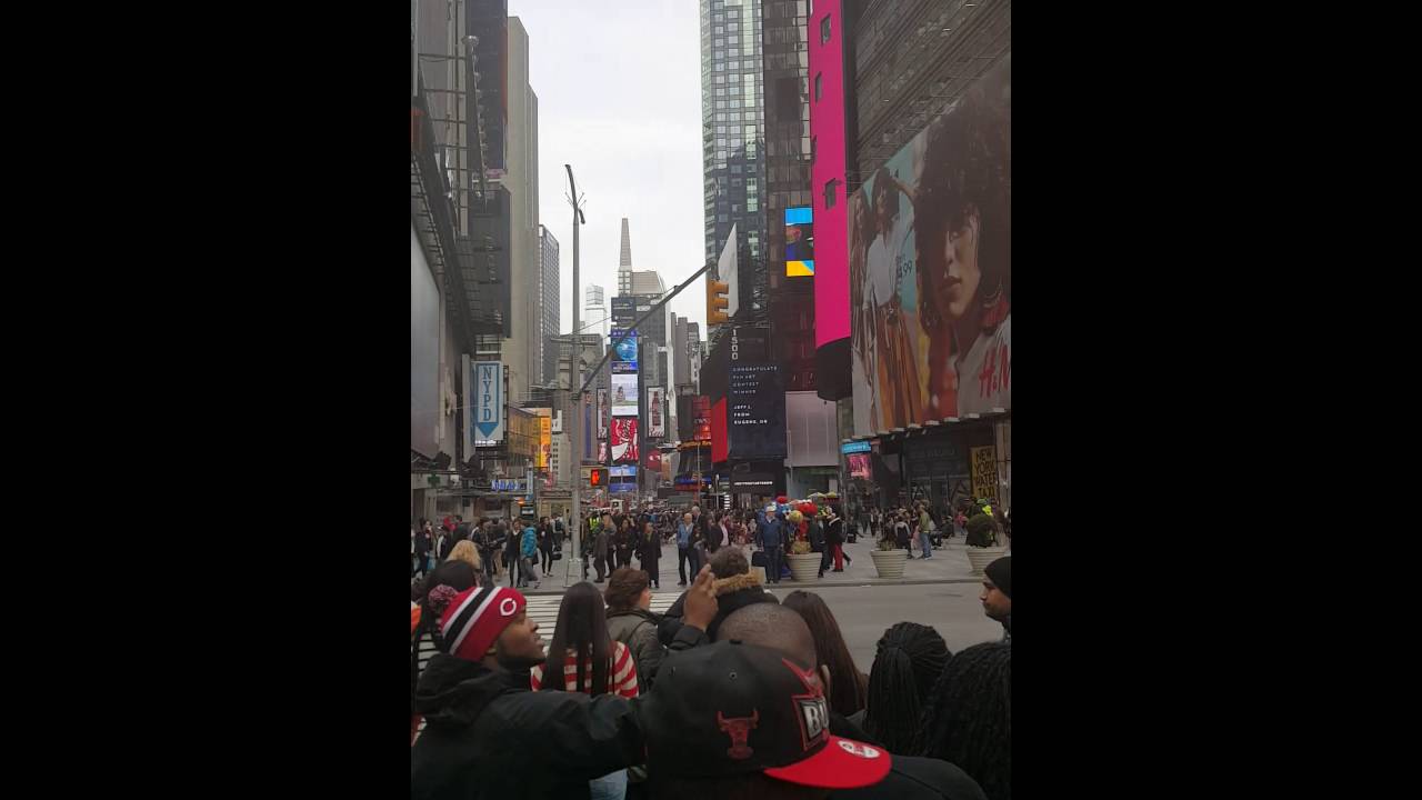 Busy day NYC