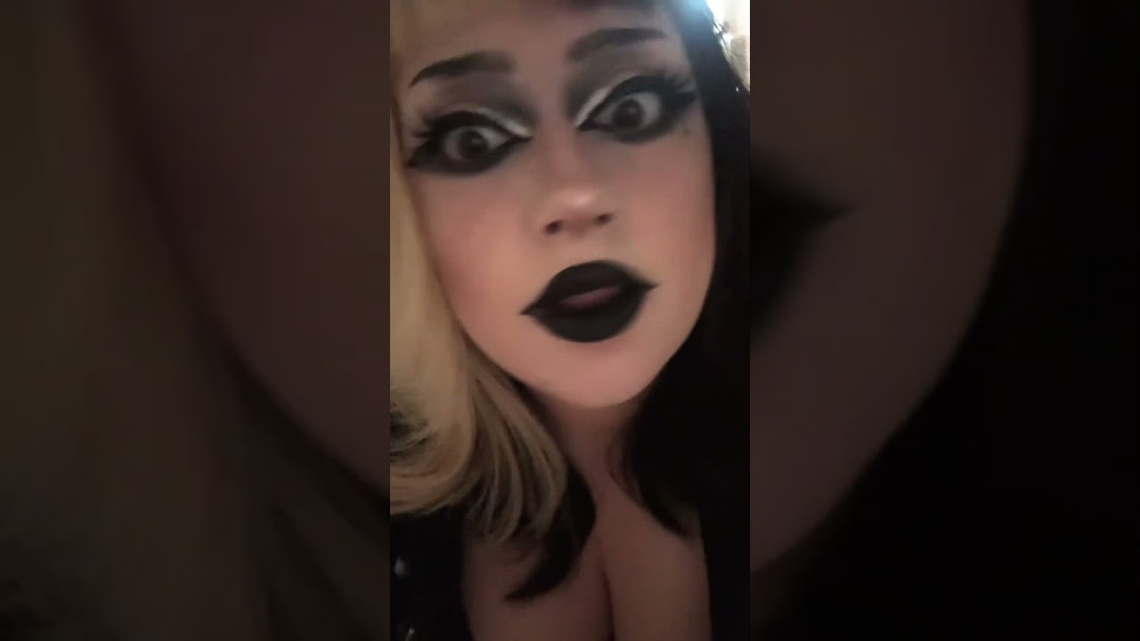 but I’m here anyways #plussize #chubby #gothgirl