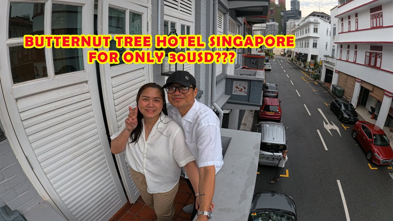 BUTTERNUT TREE HOTEL (SINGAPORE) ROOM TOUR