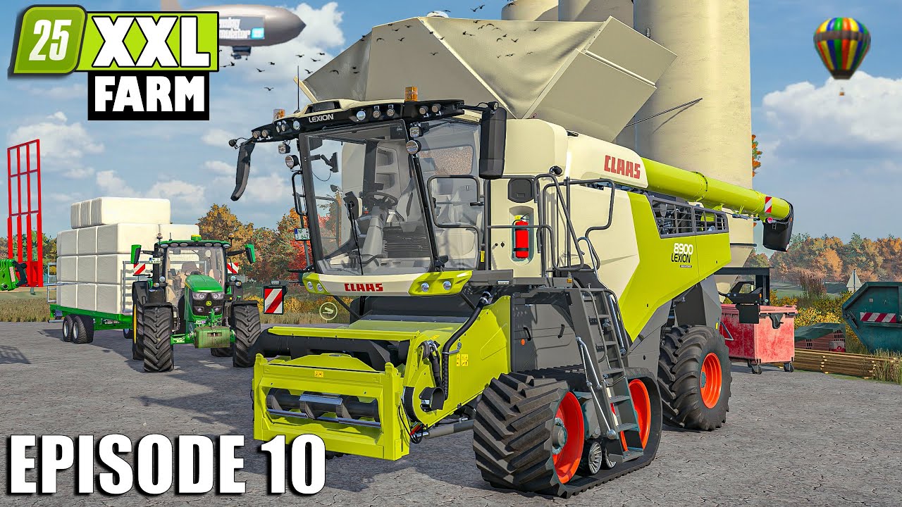 Buying NEW HARVESTER for THE FARM | The XXL FARM | Farming Simulator 25 Ep10