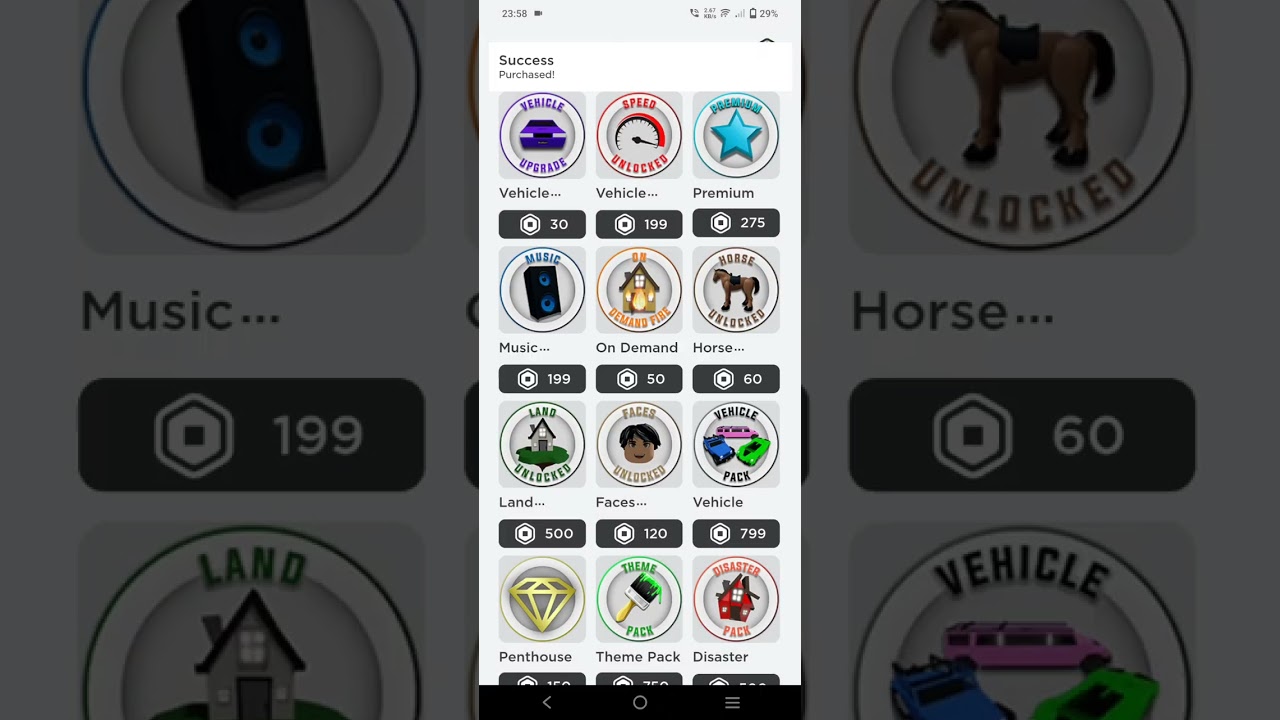 buying premium in #roblox #brookhaven #premium