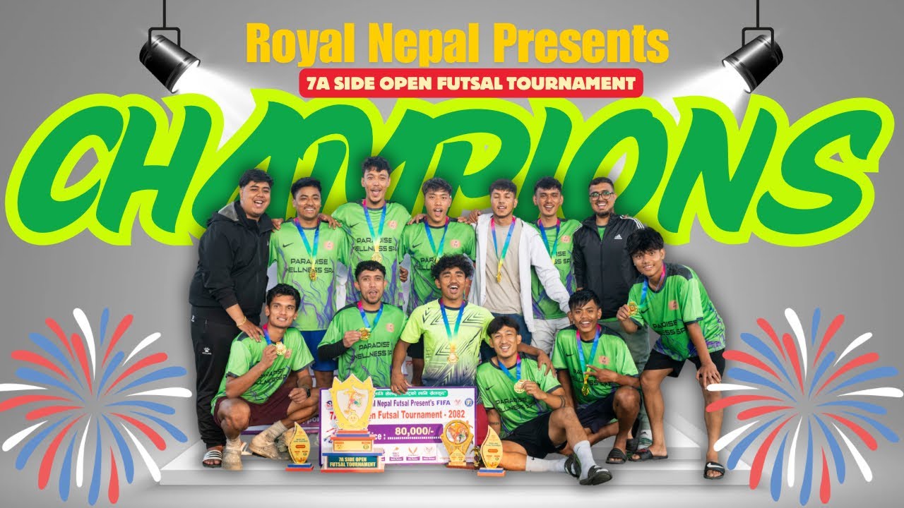 BYC Beats Ajay FC 2-0 | Royal Nepal 7A Side Futsal Tournament | Surprise Gift to My Favorite Player!