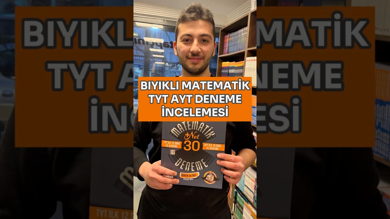 Bıyıklı Matematik TYT AYT Deneme İncelemesi 👌🏻#reklamdeğil #yks2025 #tytmatematik #aytmatematik