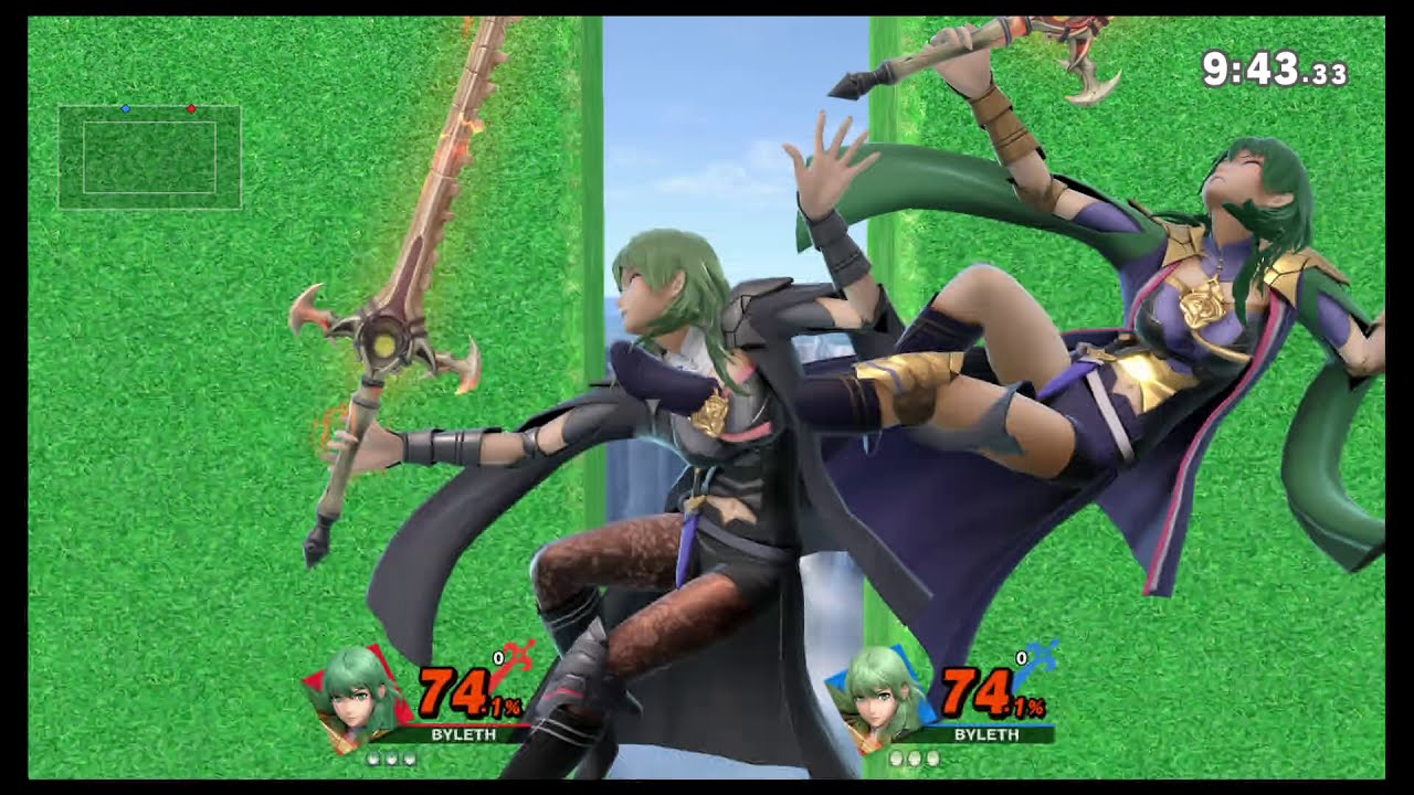 Byleth trades star and screen ko
