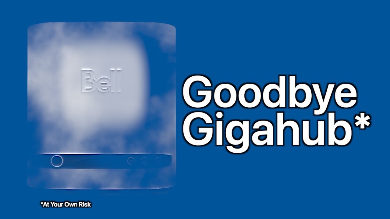 Bypass Bell GigaHub & HH4000: WAS 110 + Cloud Gateway Fiber w/ PPPoE