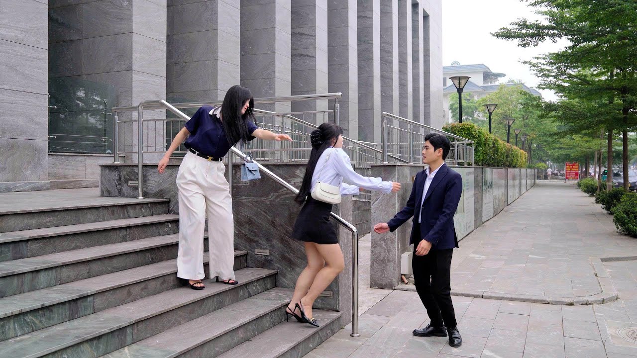 CÔ GÁI GIÚP ĐỠ NỮ ĐỐI TÁC KHÔNG NGỜ ĐÓ LÀ CHỊ GÁI CHỦ TỊCH | GÃY SCHOOL  TẬP 496