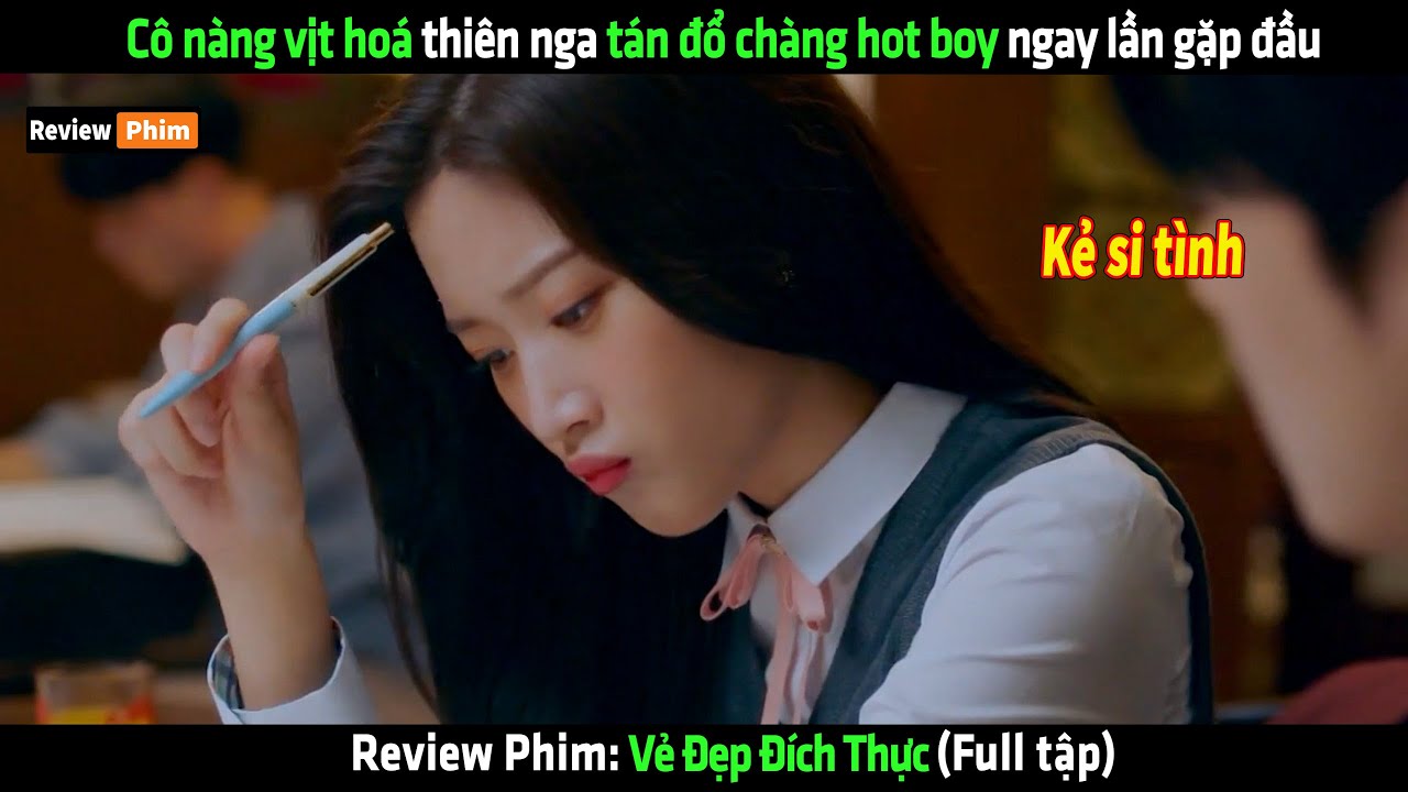 Cô nàng vịt hoá thiên nga tán đổ chàng hot boy ngay lần gặp đầu - Review phim Hàn