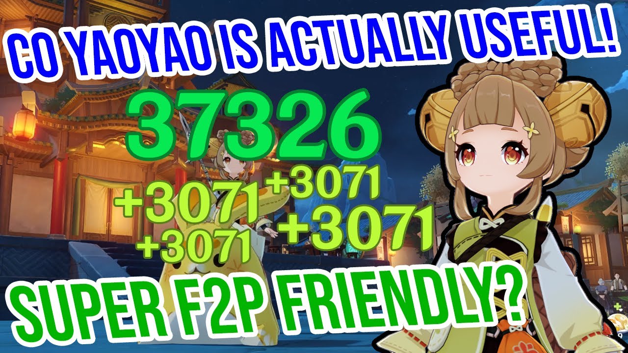 C0 Yaoyao is ACTUALLY USEFUL! 4★ Weapon Showcase! Genshin Impact