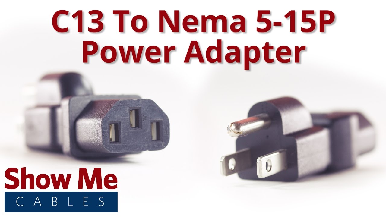 C13 to NEMA 5-15 Power Adapter #27-140-026