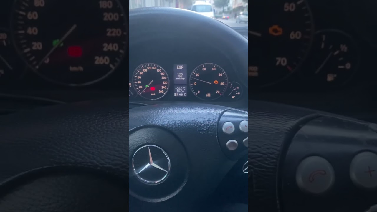 C180 K w203 gaz kelebeği arızası