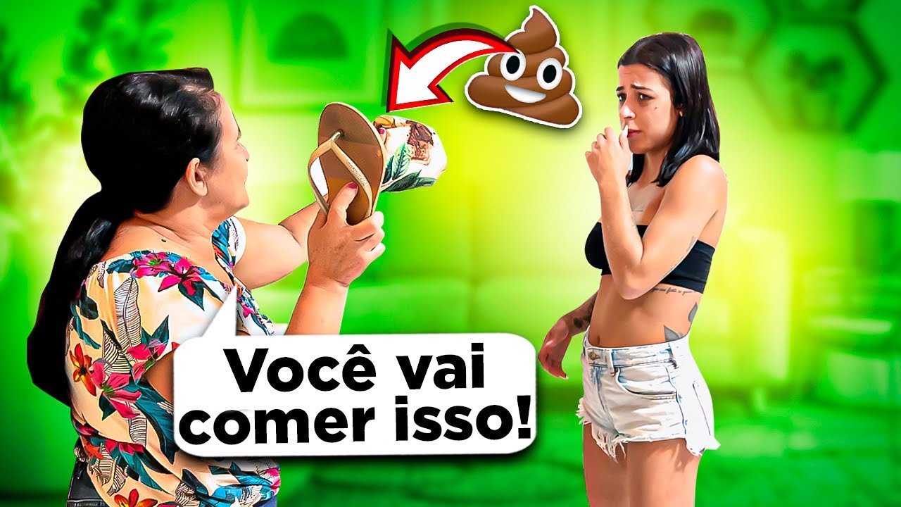 C4GUEI E LIMPEI COM A BLUSA NOVA DA MINHA MÃE! * trollagem *