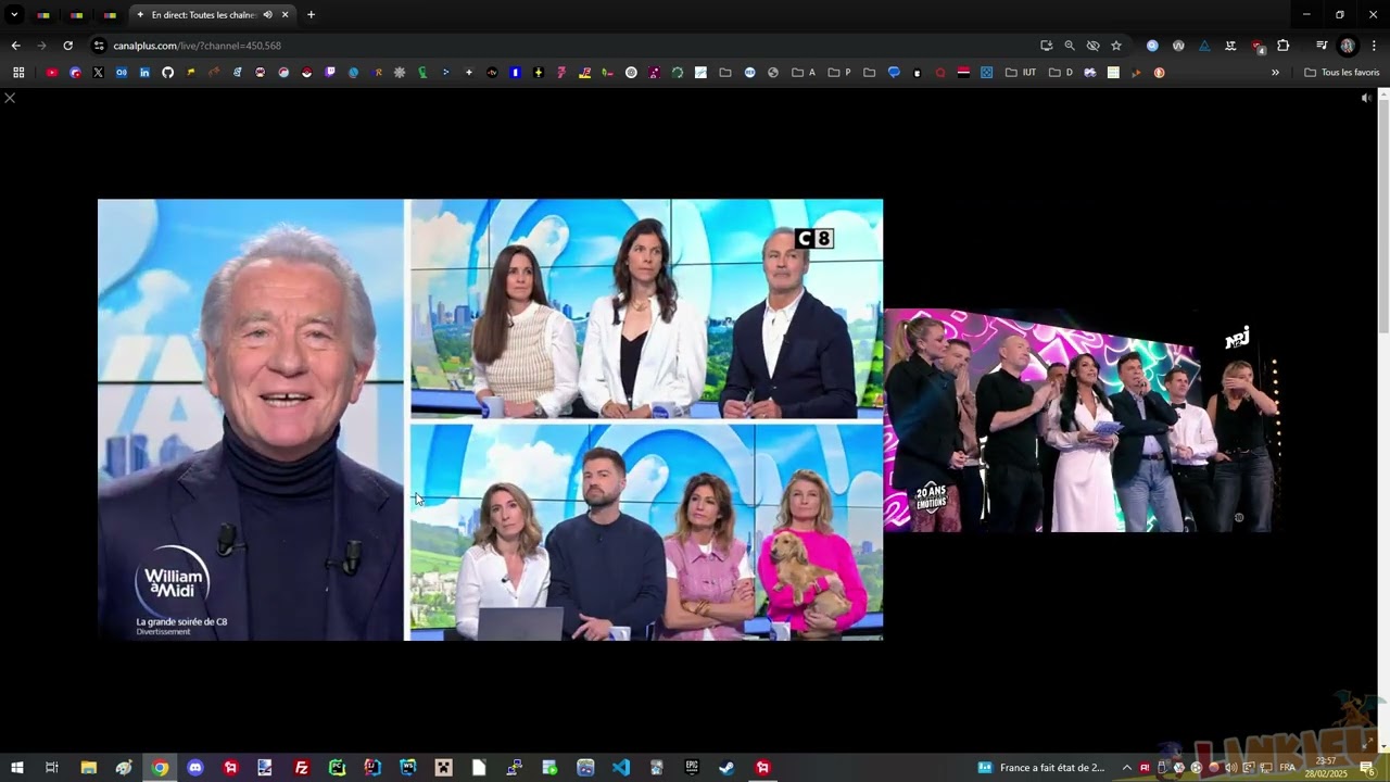 C8 + NRJ12 : les 5 dernières minutes avant la fin ! - 28/02/2025
