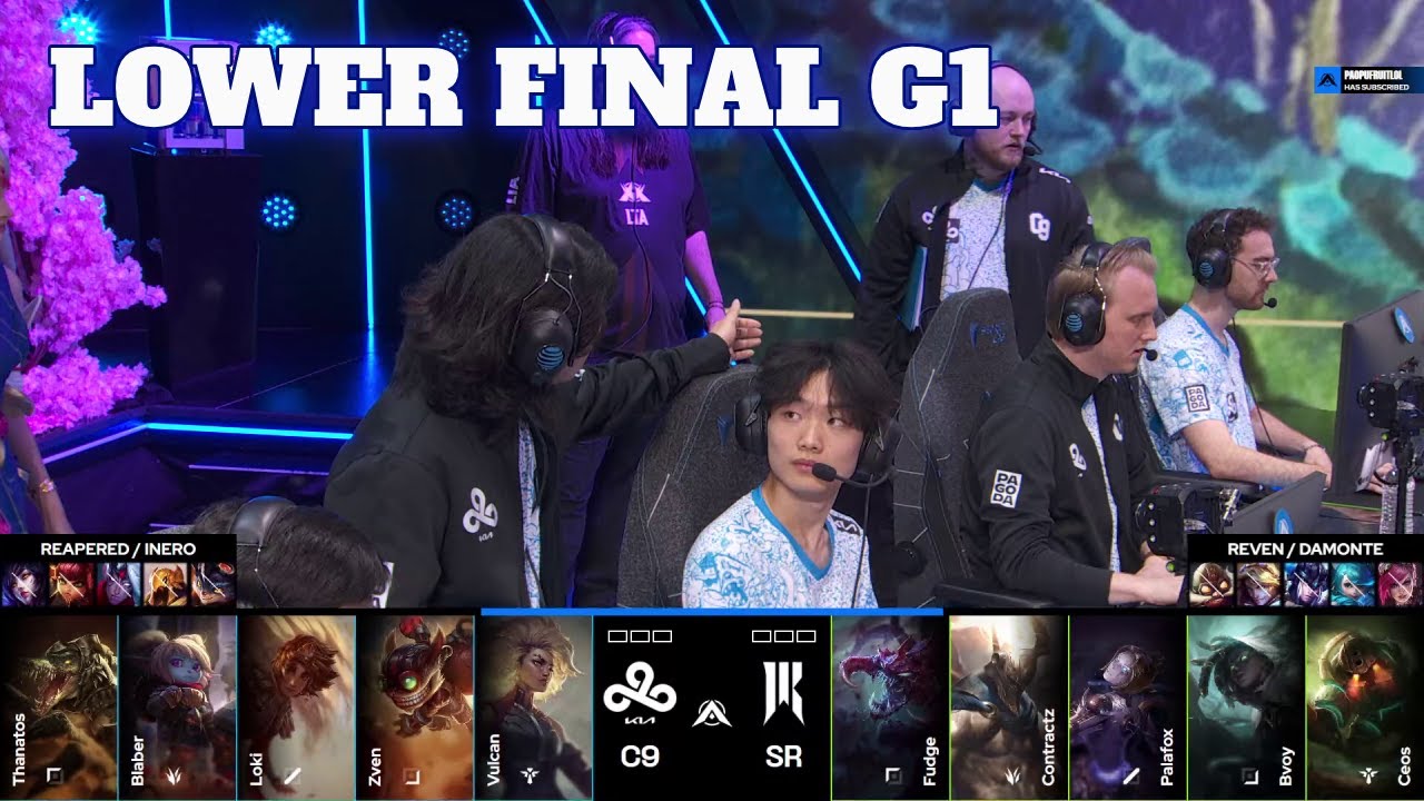 C9 vs SR - Game 1 | Lower Final LTA Spring 2025 Split 2 | Cloud 9 vs Shopify Rebellion G1 full