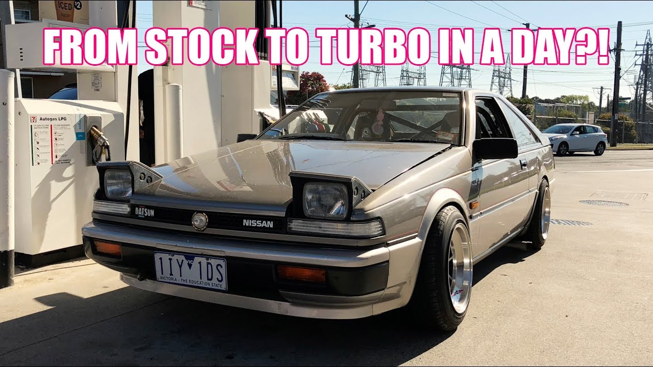 CA20E S12 SILVIA TURBO INSTALL