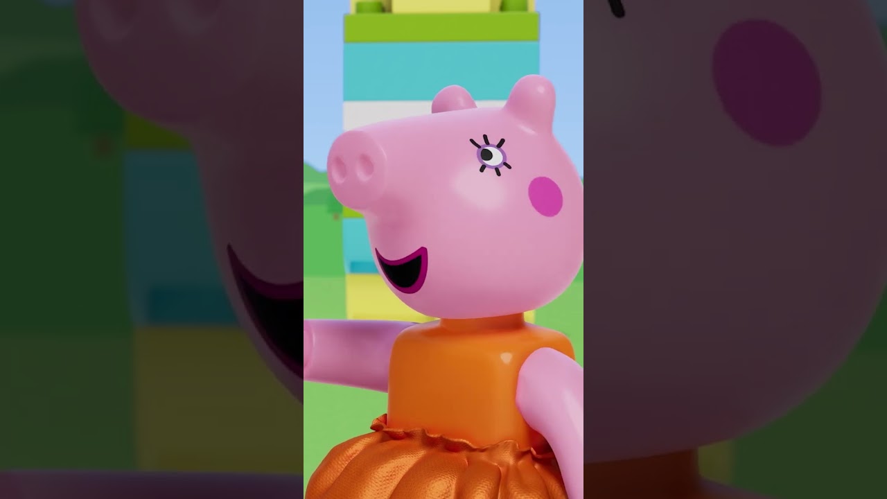 Caça aos Ovos de Páscoa #ContosdaPeppaPig #PeppaPig #Shorts #LEGODUPLO