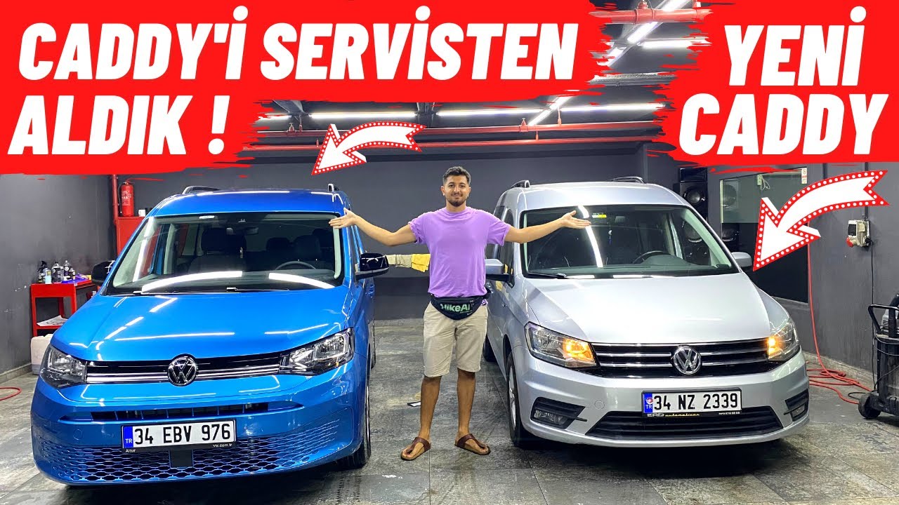 CADDY'İ SERVİSTEN ALDIK ! Yeni Caddy Aldık !