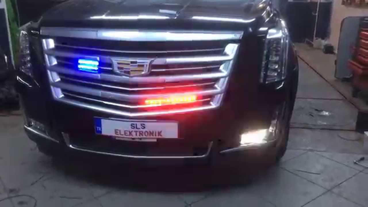 Cadillac ESCALADE 6.0 V8 siren cakar sistemi