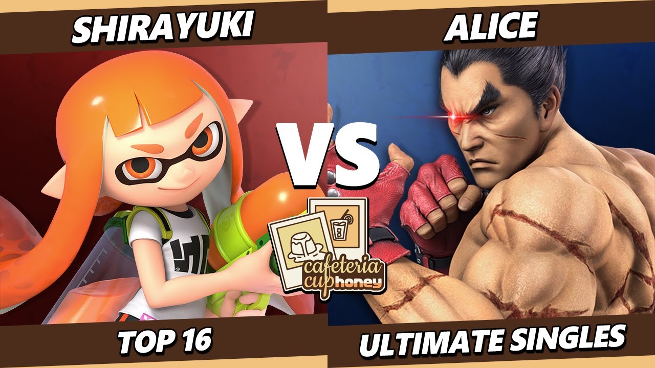 Cafeteria Cup 2 - Shirayuki (Inkling) Vs. Alice (Kazuya) Smash Ultimate - SSBU