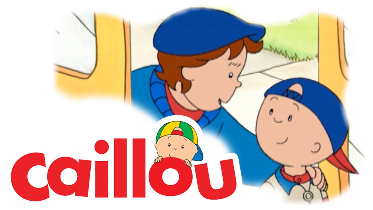 Caillou - Caillou's School Bus  (S01E42) | Cartoon for Kids