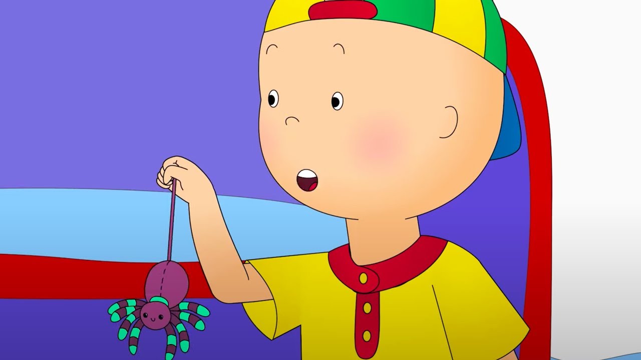 Caillou and the Spider ★ Funny Animated Caillou | Cartoons for kids | Caillou
