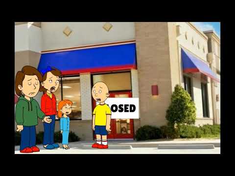 Caillou destroys Chuck E. Cheese’s go animate
