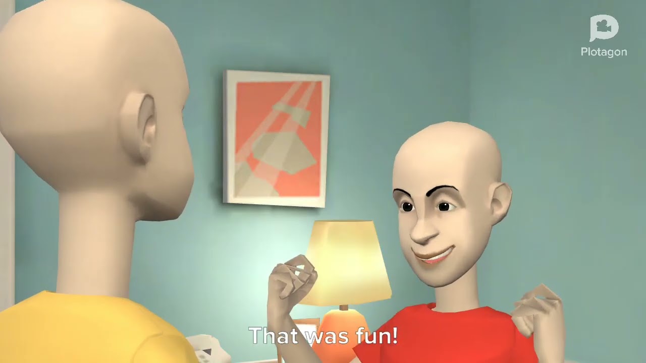 Caillou Meets Aaillou