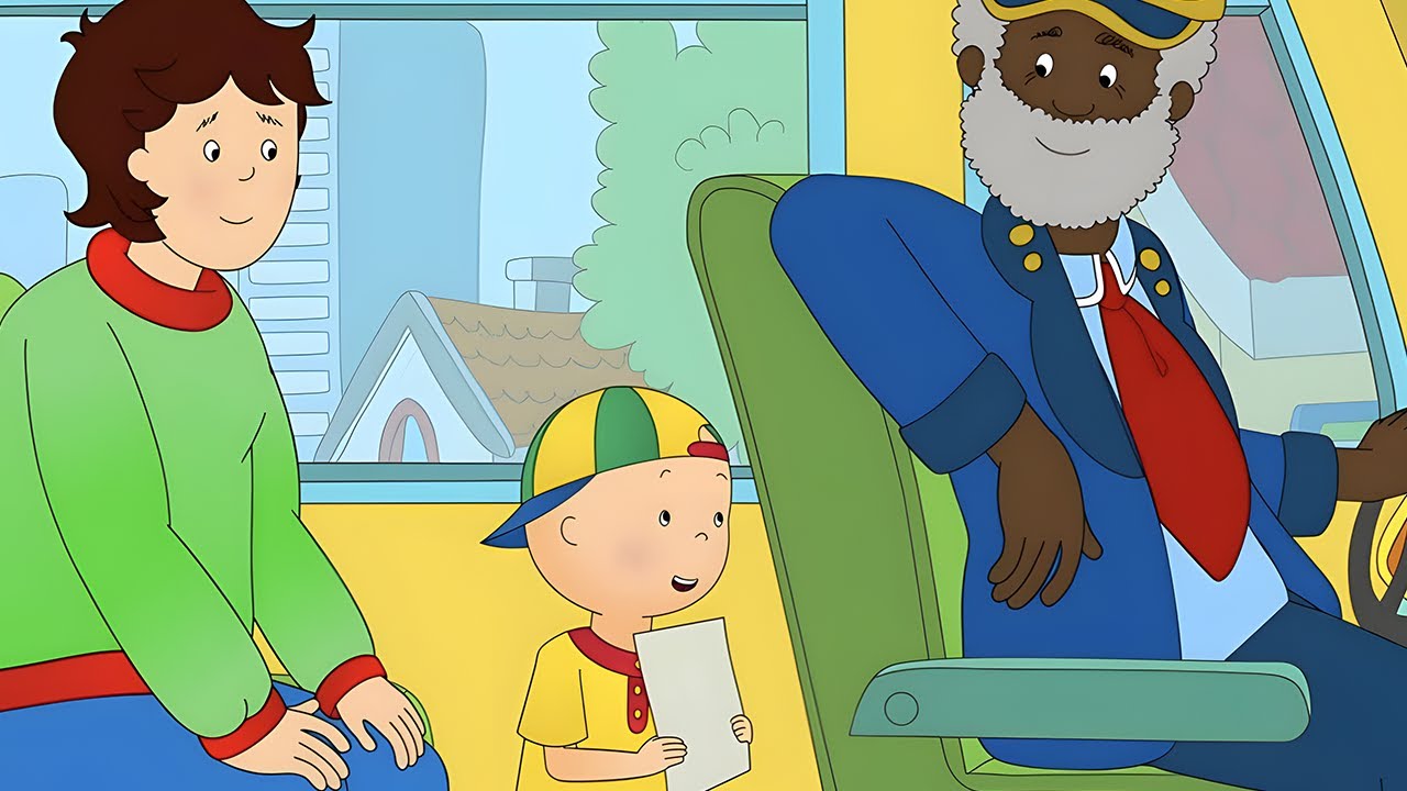 Caillou Rides the School Bus | Caillou- WildBrain