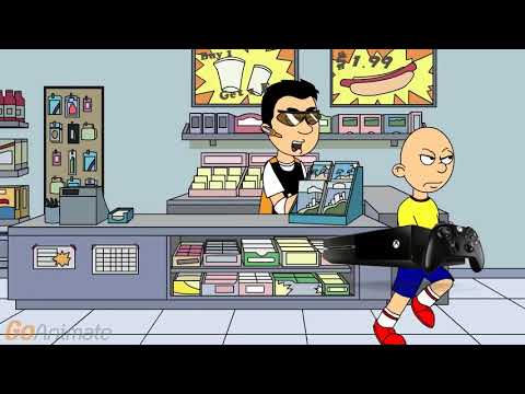 Caillou Steals An XBox At The Store Grounded! (1,500 SUBS SPECIAL!) (Julian3535)