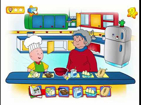 Caillou the Cook cooking game