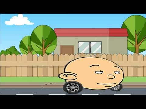 caillou turns into a convertible