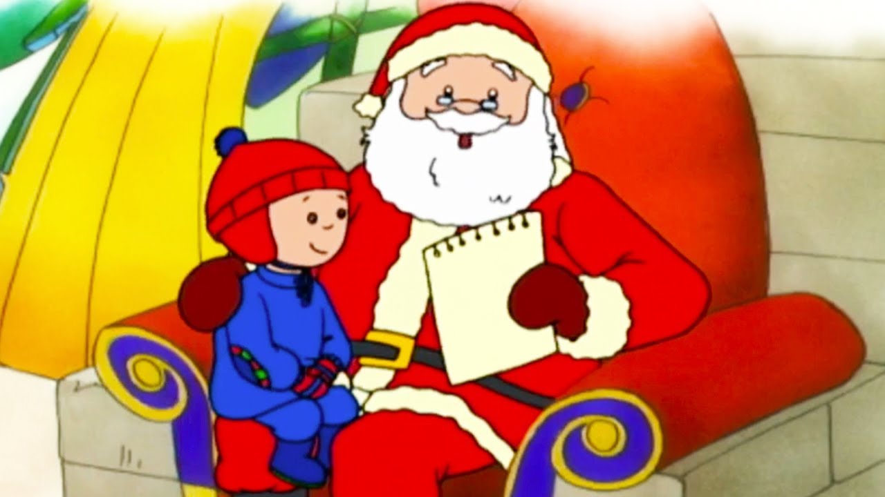 Caillou y Papá Noel | Caillou en Español Castellano