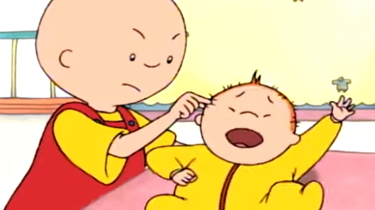 Caillou's Babysitting Disaster | Caillou Cartoon