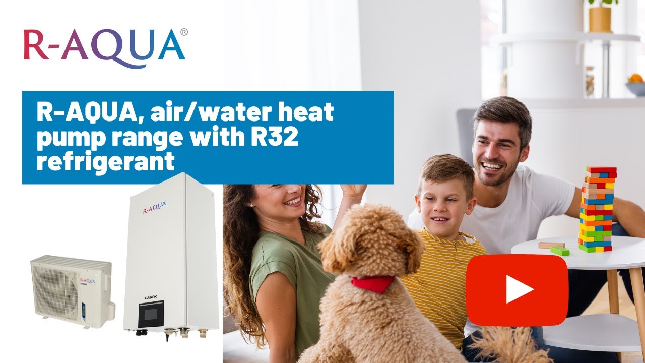 CAIROX presents R-AQUA, air/water heat pump range with R32 refrigerant