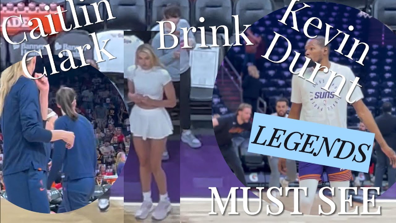 Caitlin Clark | Cameron Brink | Kevin KD Durant | Kelsey Plum | WNBA NBA Legends are in good hands